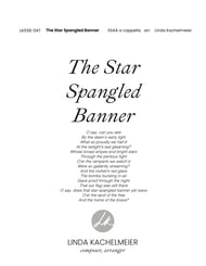 The Star-Spangled Banner SSAA choral sheet music cover Thumbnail